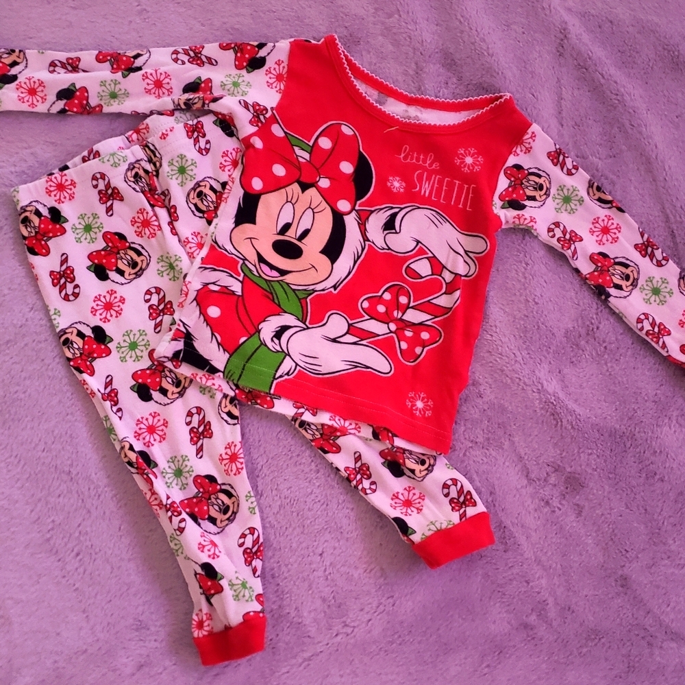 Disney's Minnie Mouse Christmas pajamas